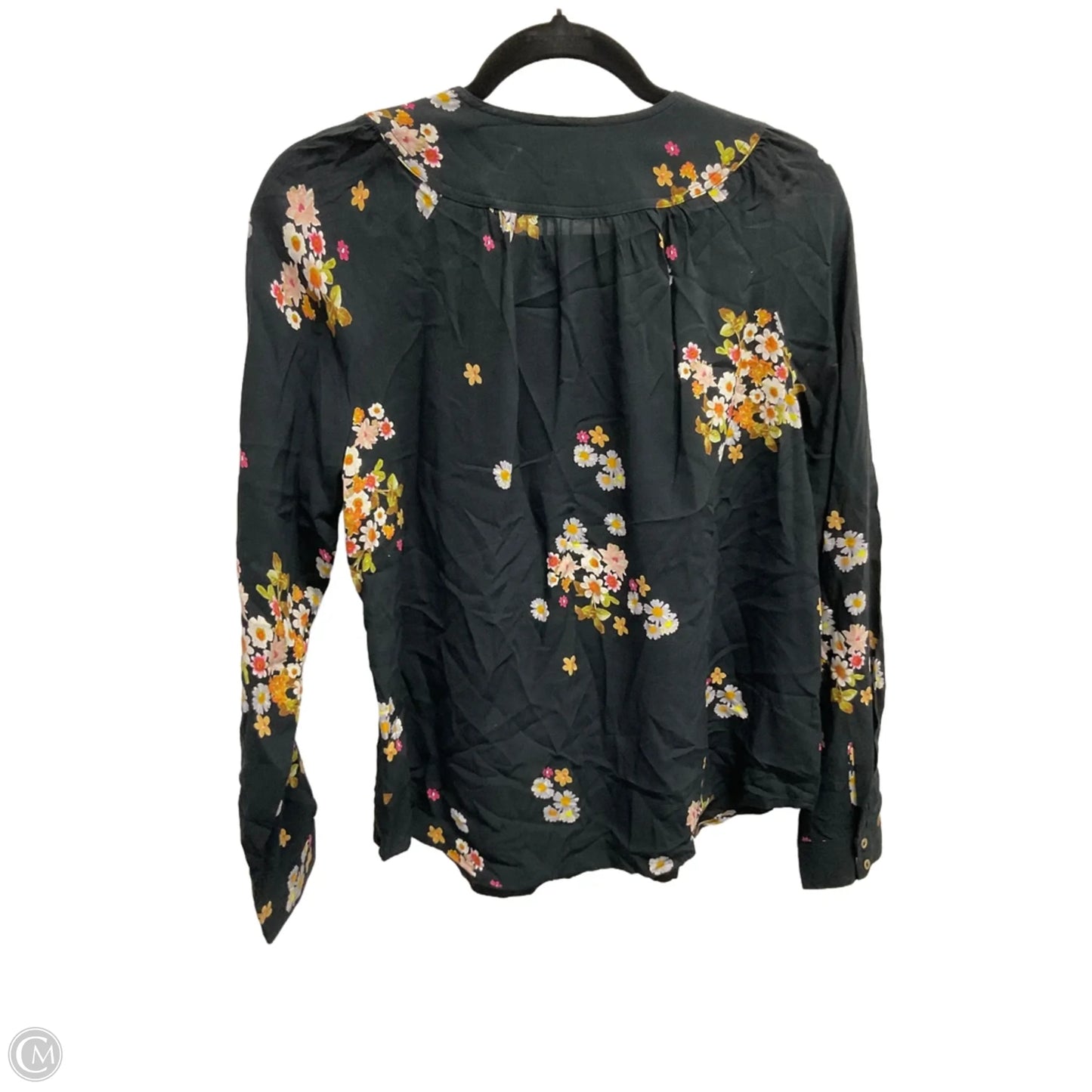 Top Long Sleeve By Maeve In Floral Print, Size: S