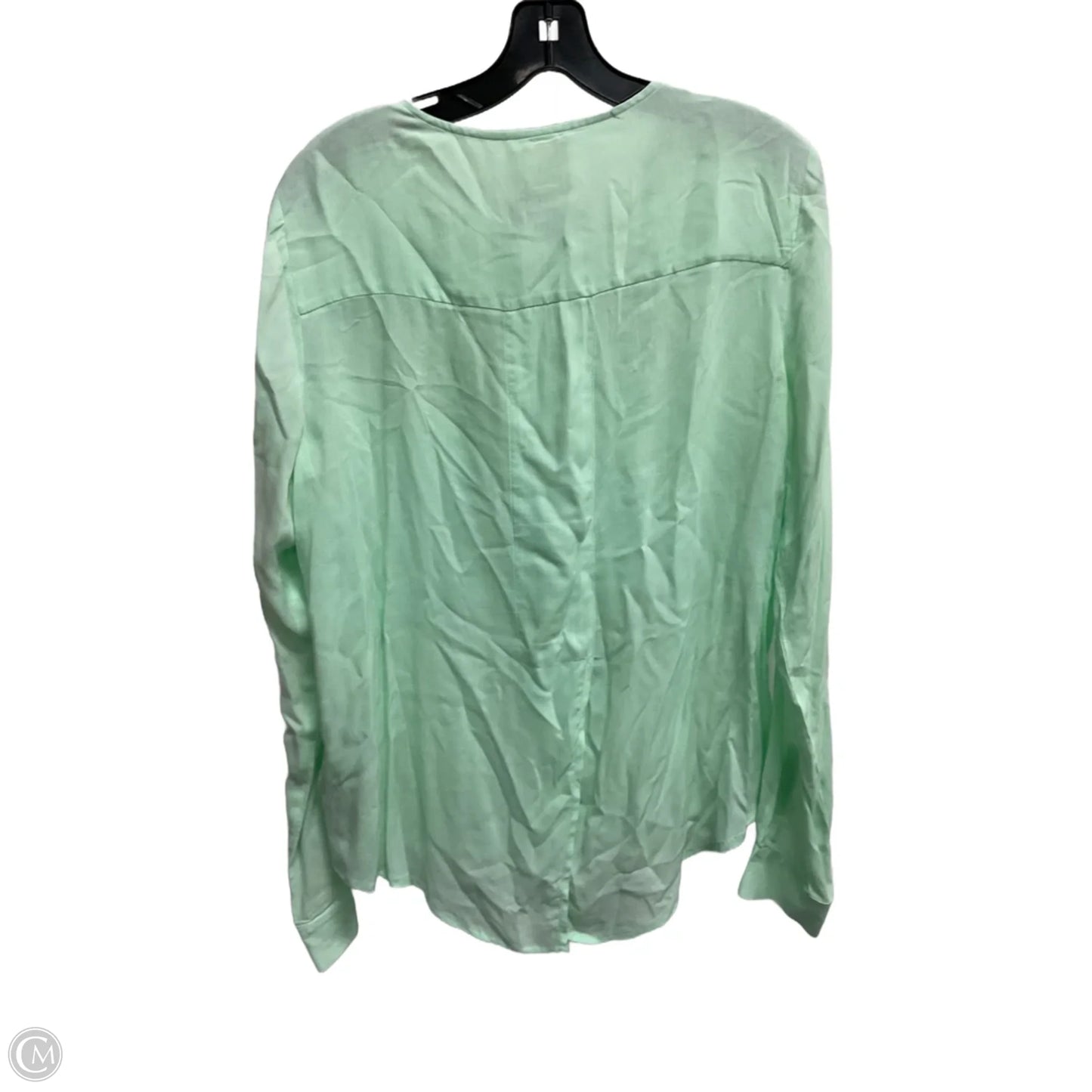 Top Long Sleeve By Maeve In Green, Size: S