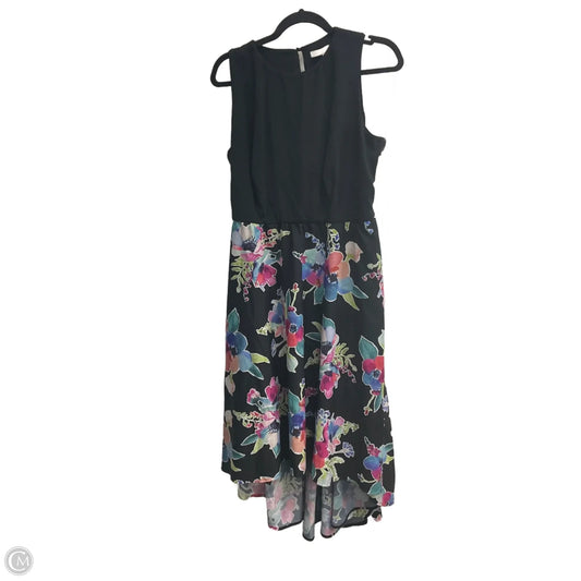 Dress Party Midi By Hutch In Floral Print, Size: 1x