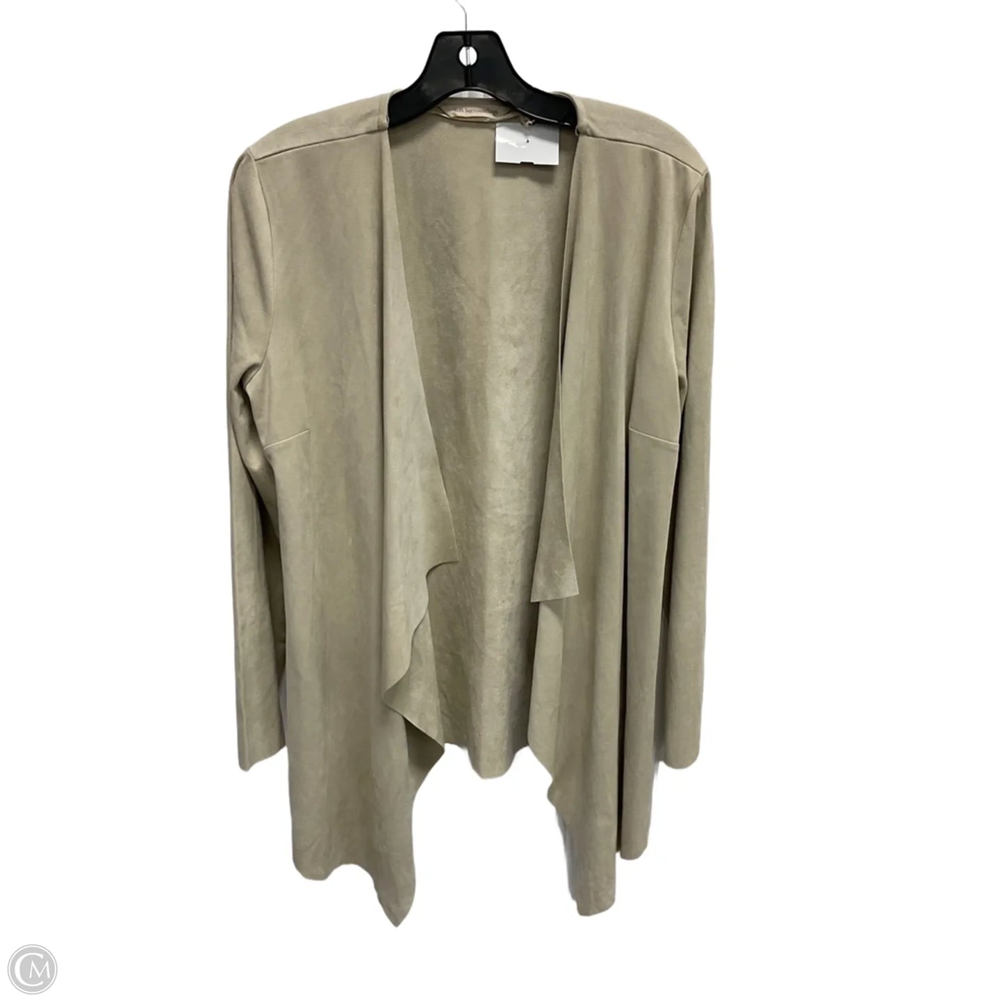 Cardigan By Soft Surroundings In Tan, Size: M