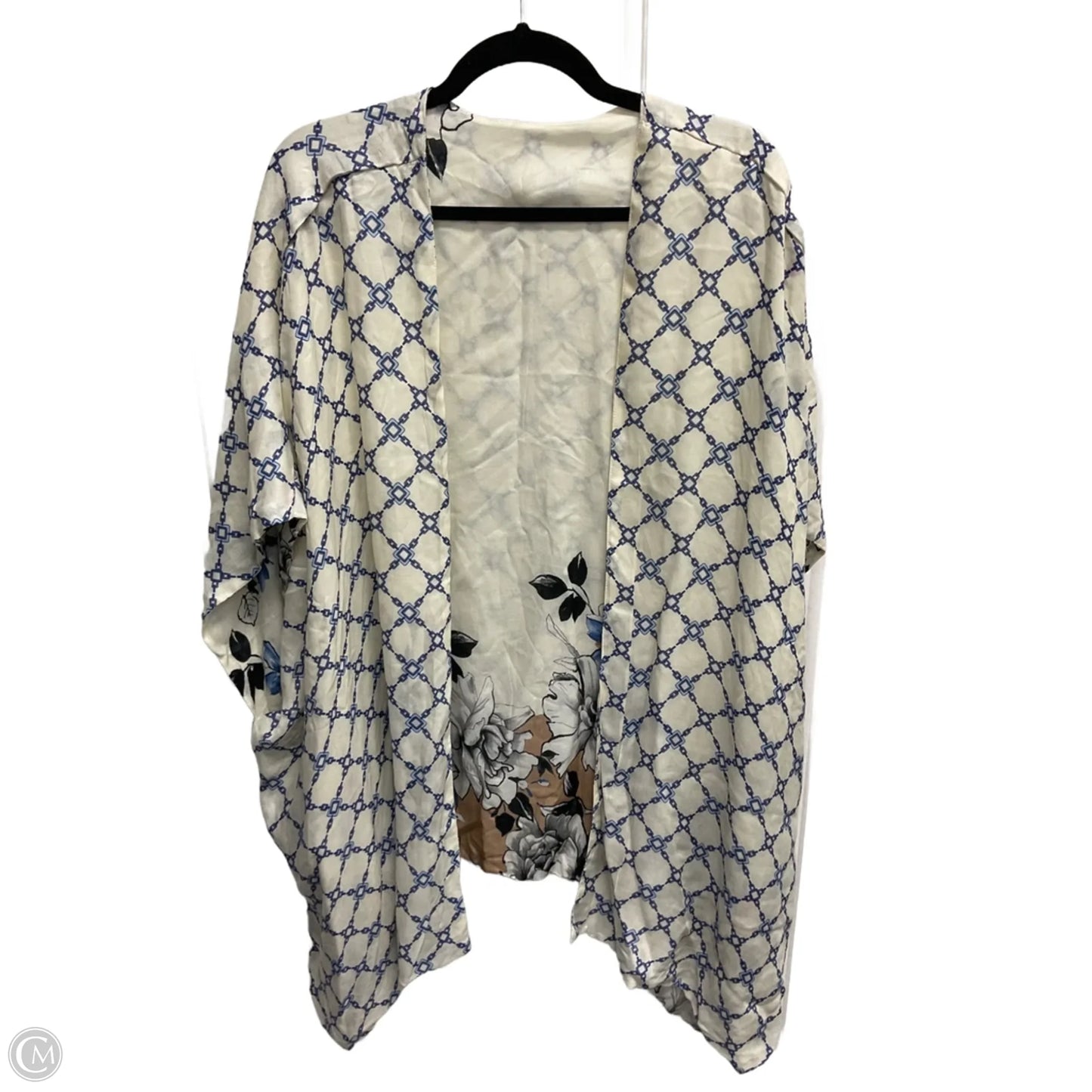 Kimono By Chicos In Blue, Size: L