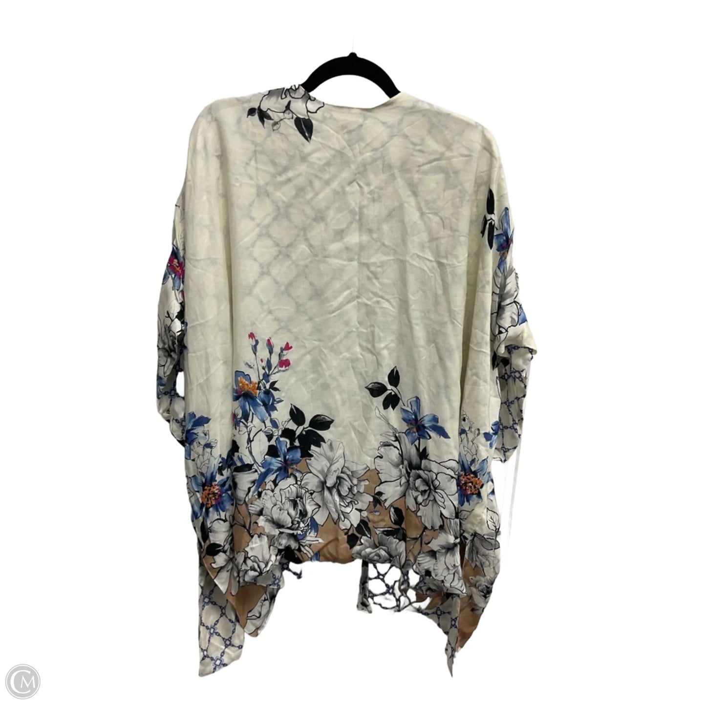 Kimono By Chicos In Blue, Size: L