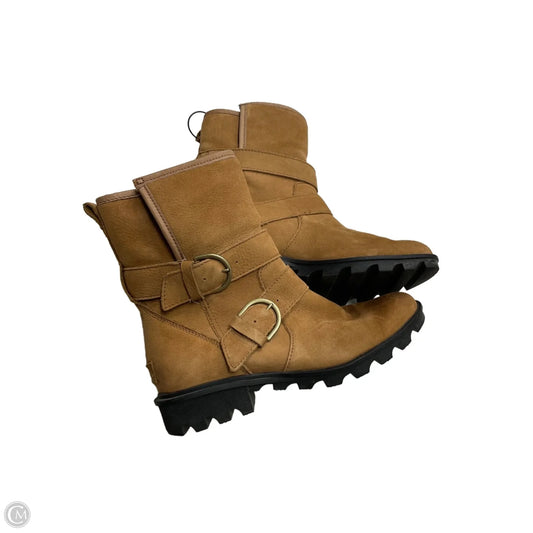 Boots Ankle Flats By Sorel In Brown, Size: 8