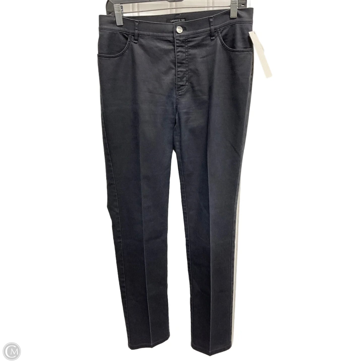 Jeans Designer By Lafayette 148 In Blue Denim, Size: 8