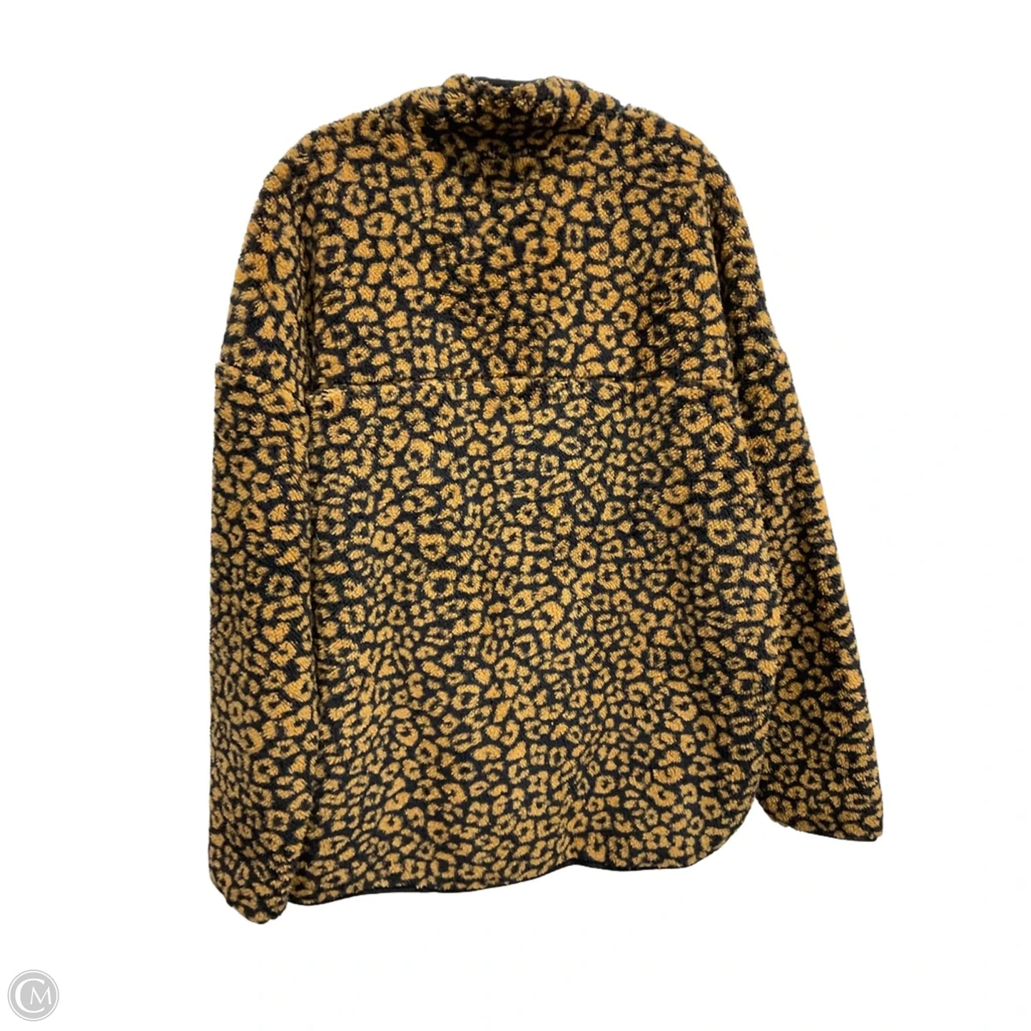 Athletic Fleece By Time And Tru In Leopard Print, Size: Xl