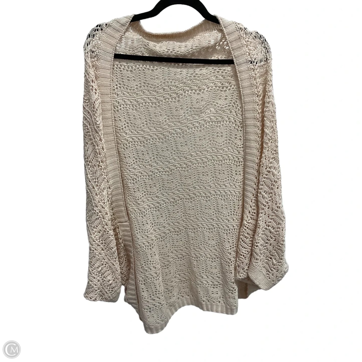 Cardigan By Care Wear In Tan, Size: M