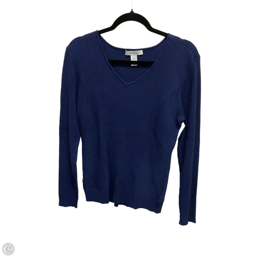 Sweater By White House Black Market In Navy, Size: Xl