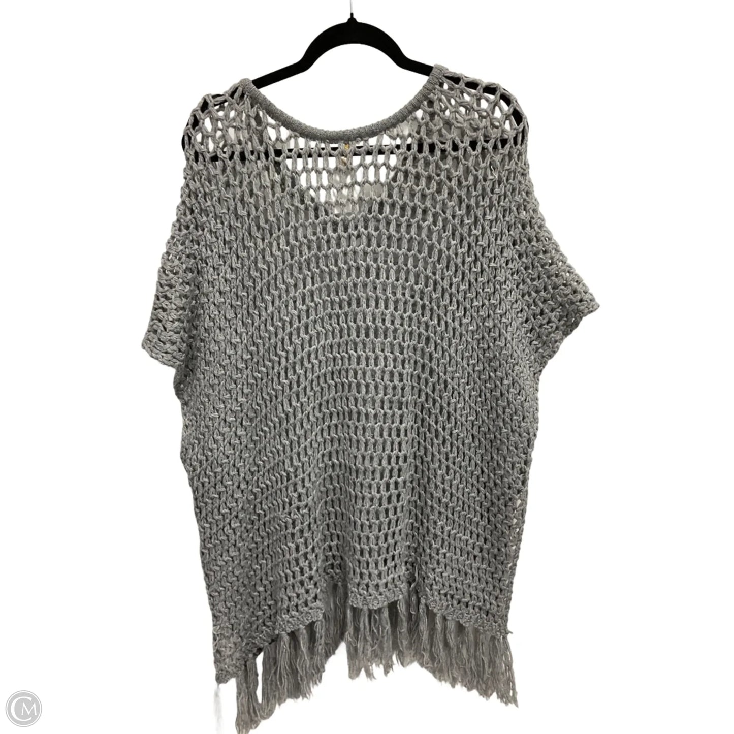 Shawl By Elan In Grey, Size: Osfm