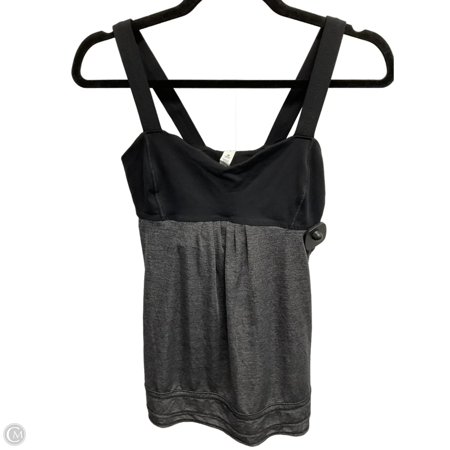 Athletic Tank Top By Lululemon In Grey, Size: M