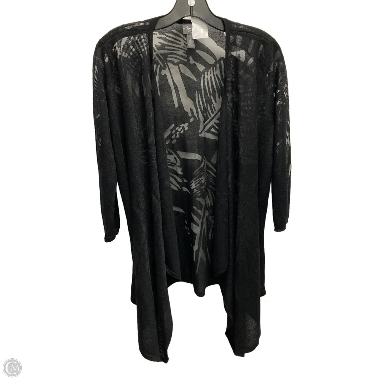 Cardigan By Chicos In Black, Size: M