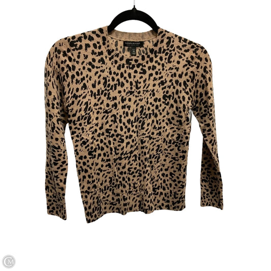 Sweater By Banana Republic In Leopard Print, Size: Xsp