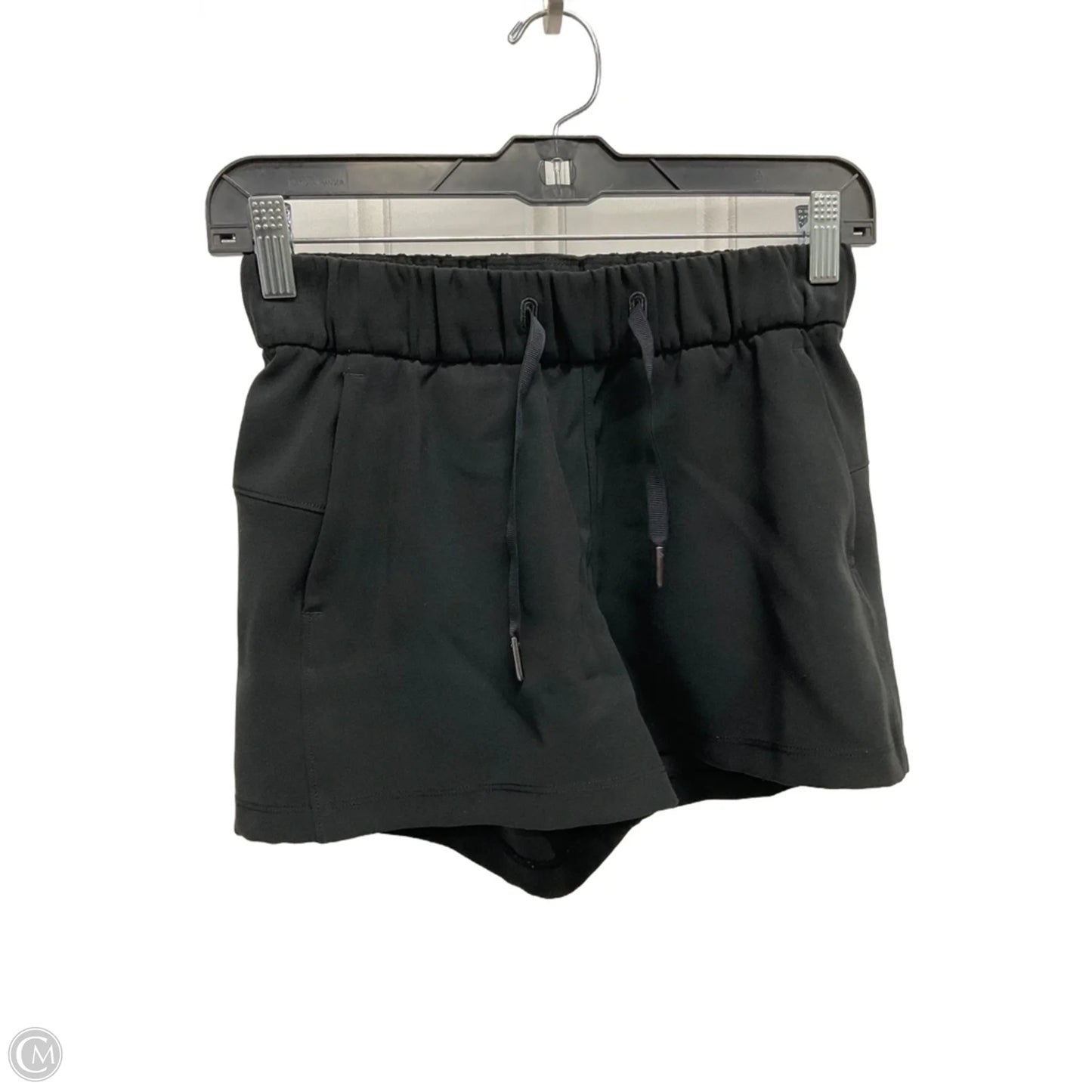 Athletic Shorts By Lululemon In Black, Size: Xs