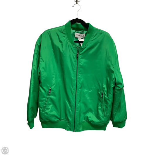 Jacket Puffer & Quilted By The Drop In Green, Size: M