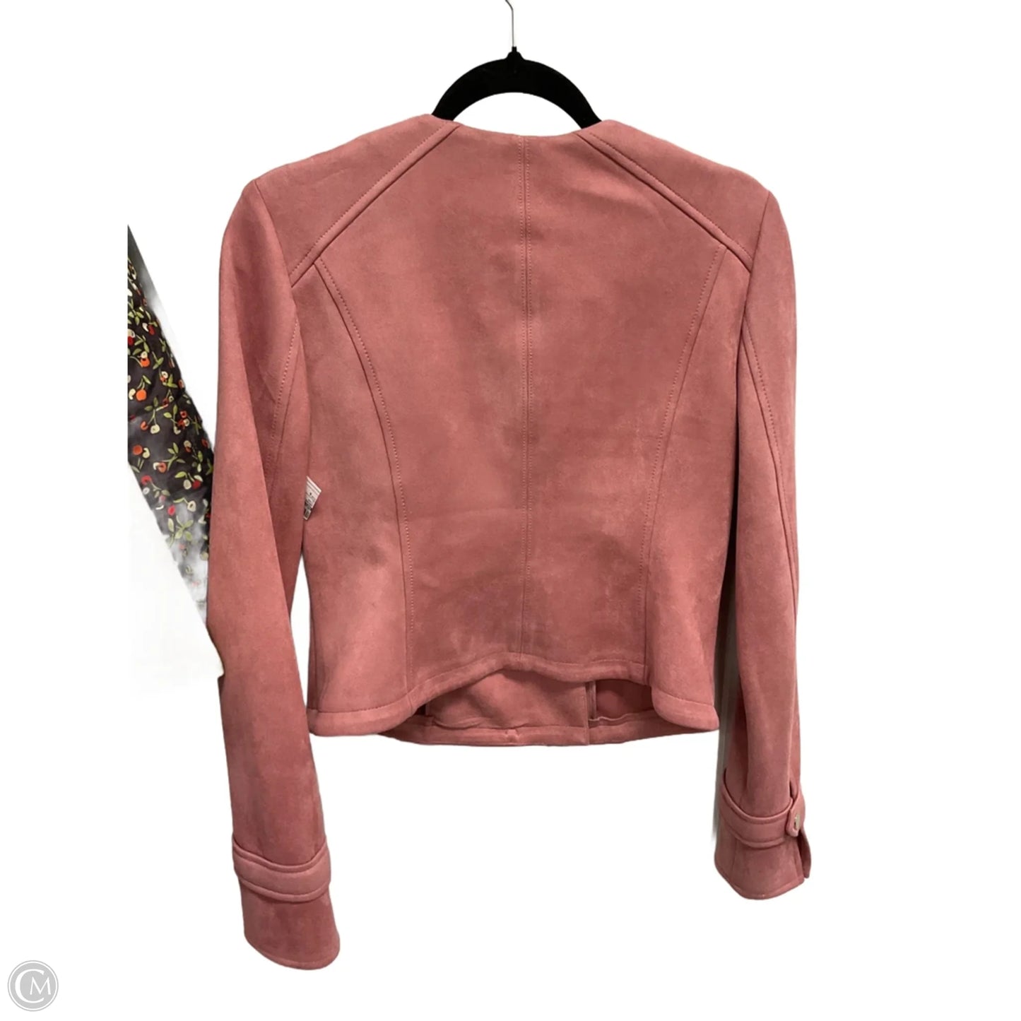 Jacket Moto By White House Black Market In Pink, Size: S