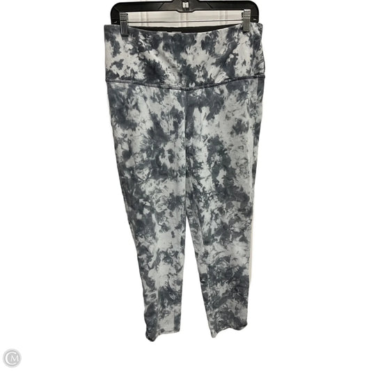 Athletic Leggings By Chicos In Tie Dye Print, Size: M