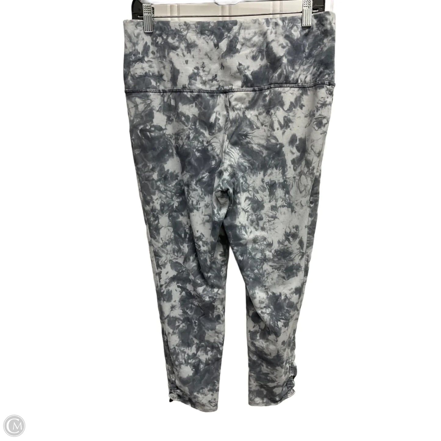 Athletic Leggings By Chicos In Tie Dye Print, Size: M