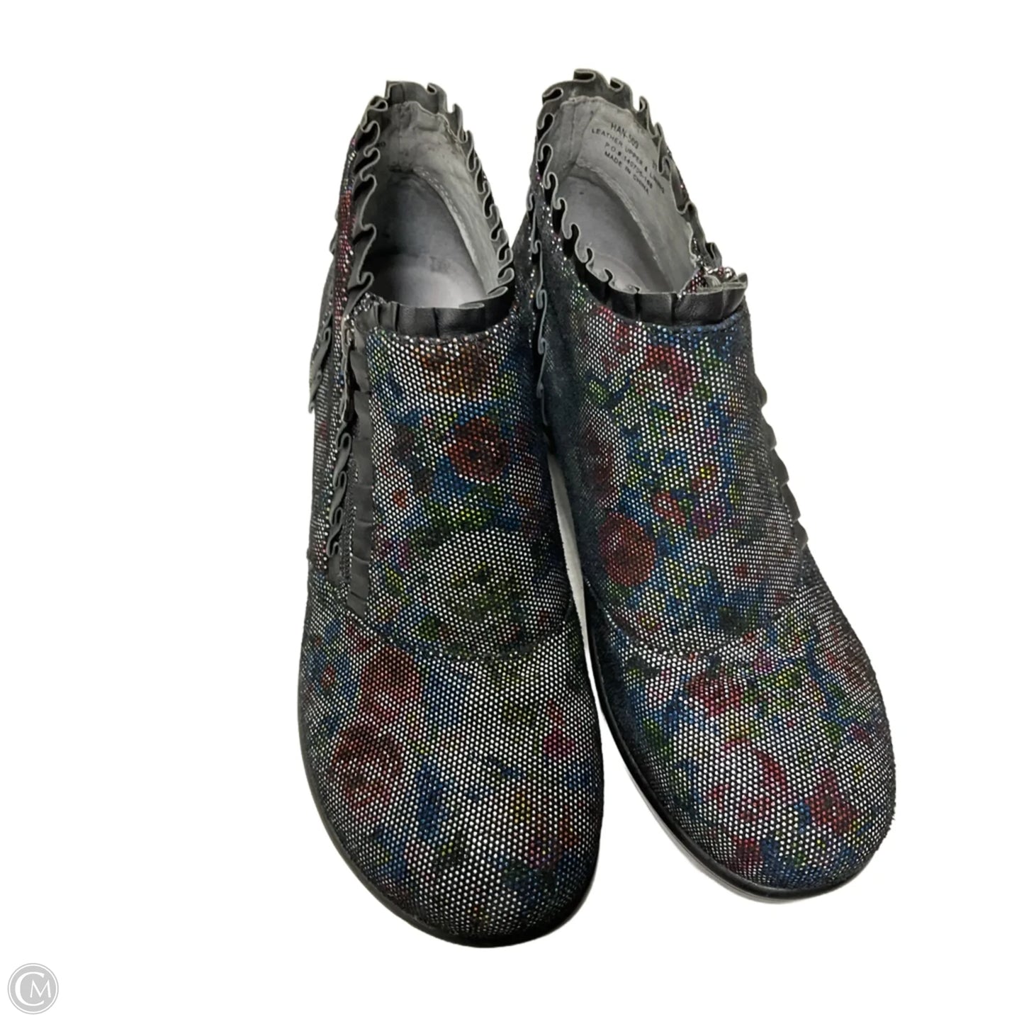 Shoes Heels Block By Alegria In Floral Print, Size: 6.5