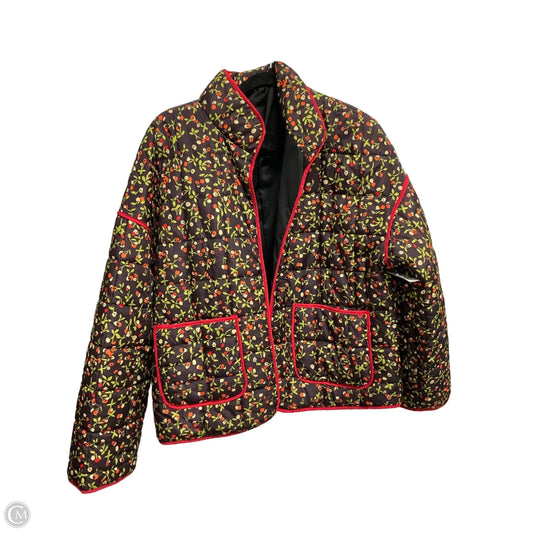 Jacket Puffer & Quilted By Clothes Mentor In Multi-colored, Size: M