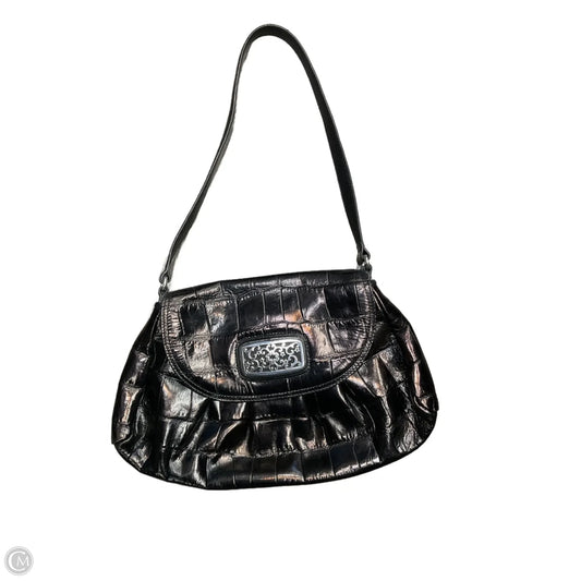 Handbag Leather By Brighton, Size: Medium
