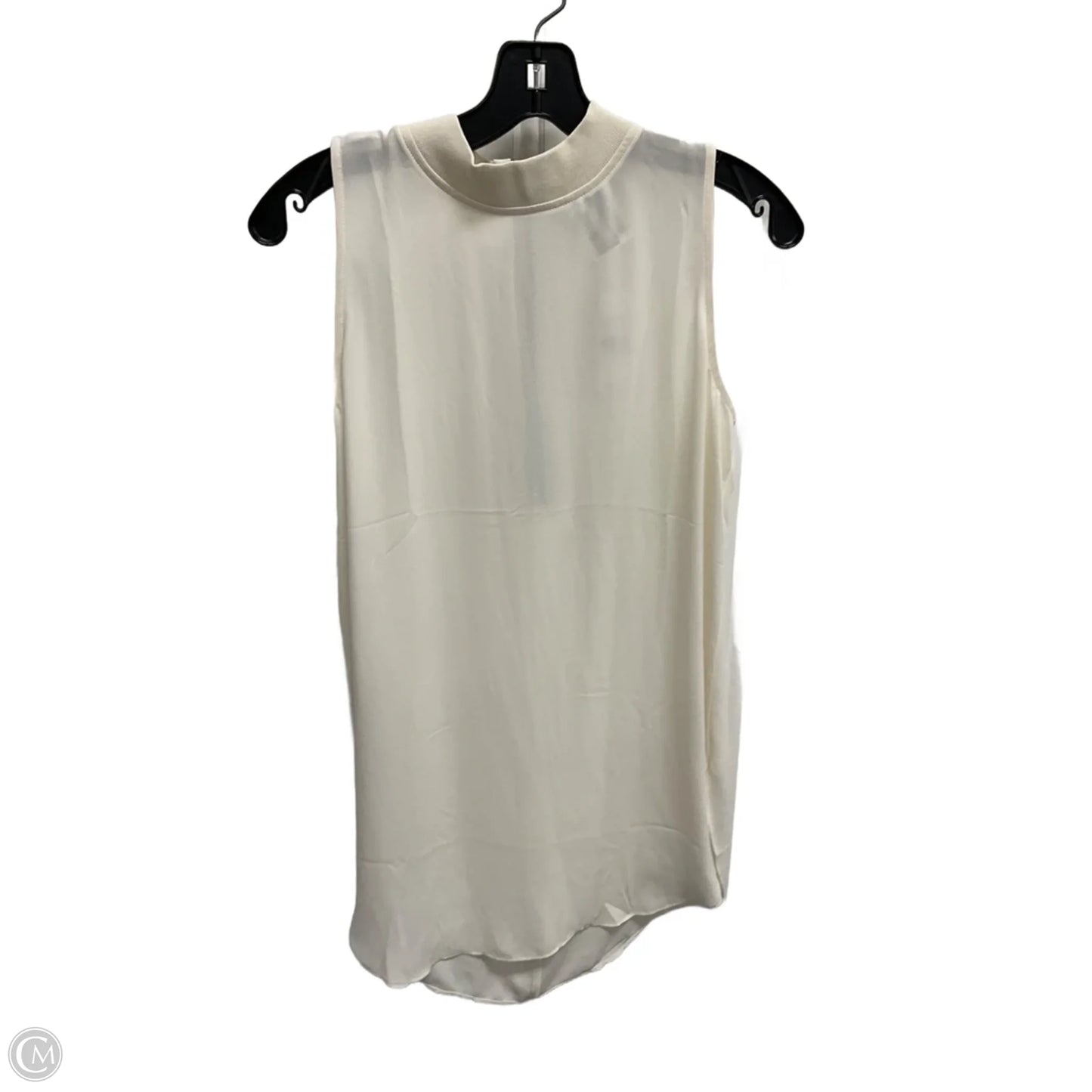 Top Sleeveless By Loft In White, Size: S