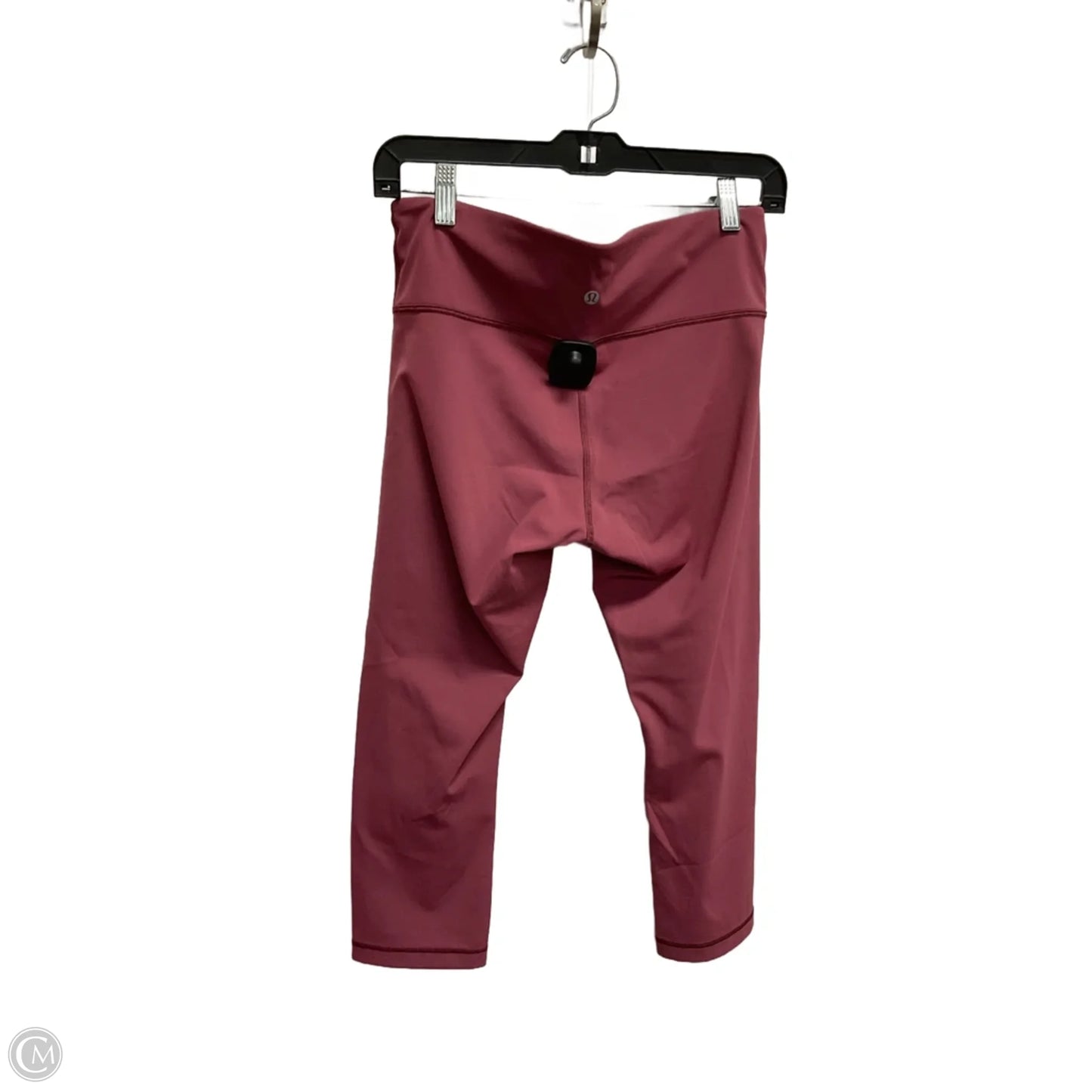 Athletic Capris By Lululemon In Pink, Size: M