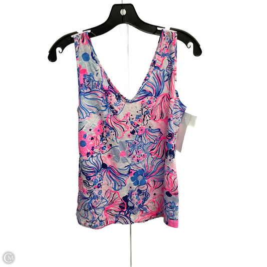 Tank Top Designer By Lilly Pulitzer In Multi-colored, Size: S
