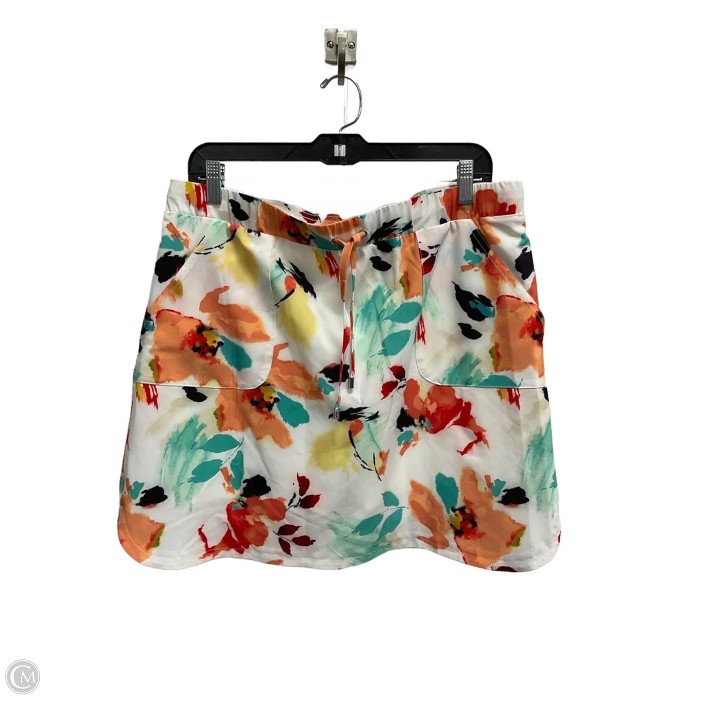 Athletic Skort By Chicos In Multi-colored, Size: 12