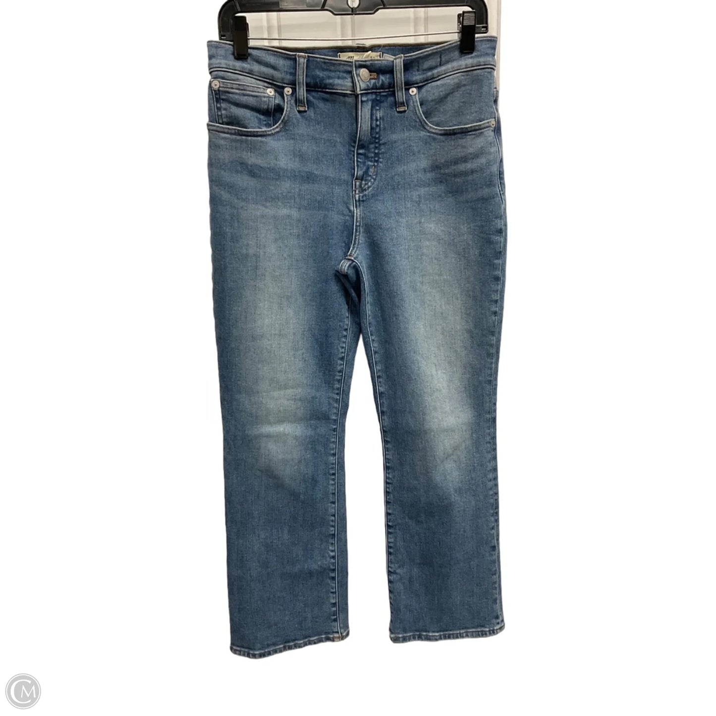 Jeans Boot Cut By Madewell In Blue Denim, Size: 6
