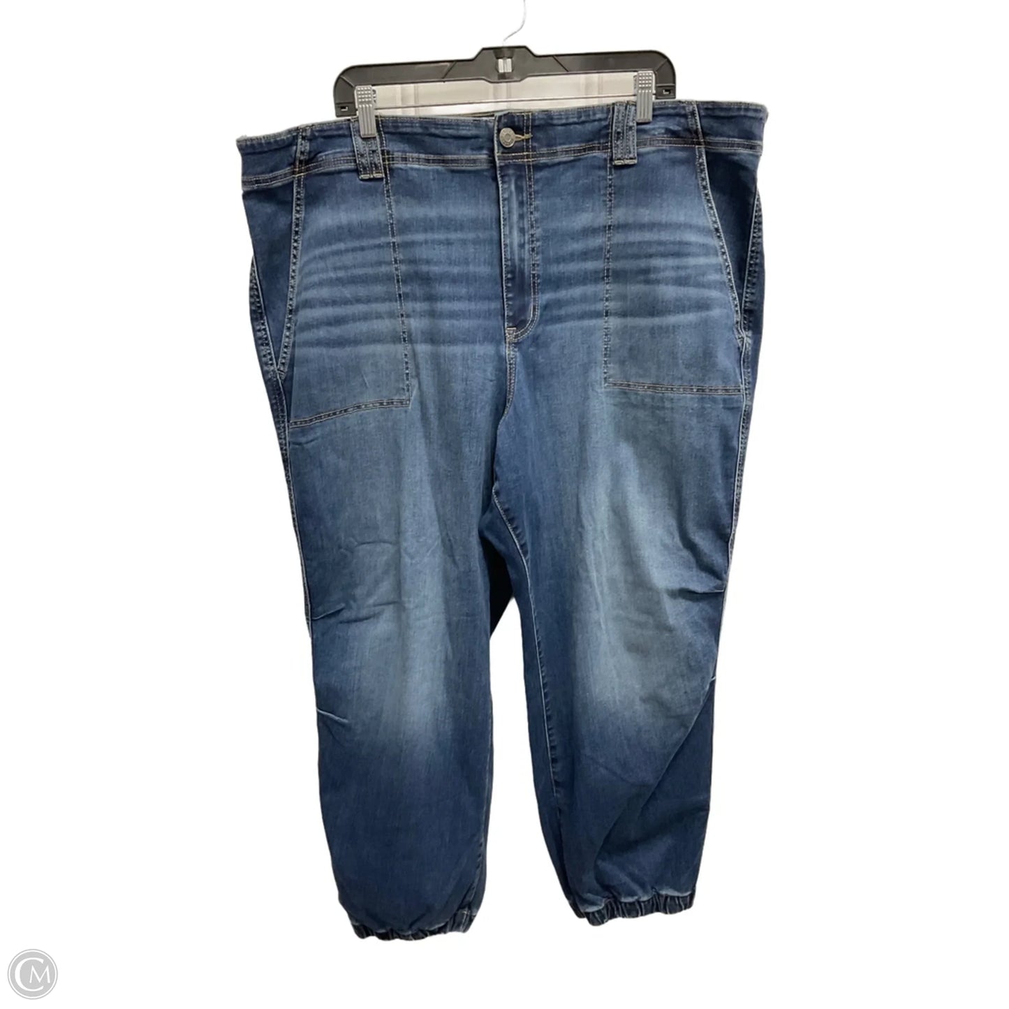 Jeans Jeggings By Torrid In Blue Denim, Size: 26