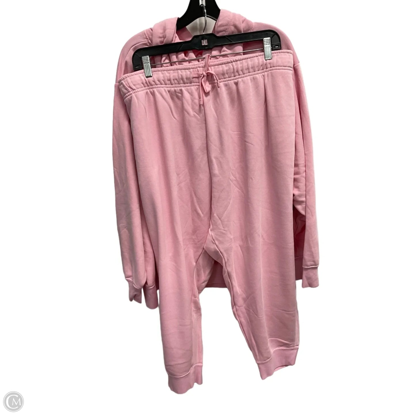 Athletic Pants 2pc By Nike In Pink, Size: 4x