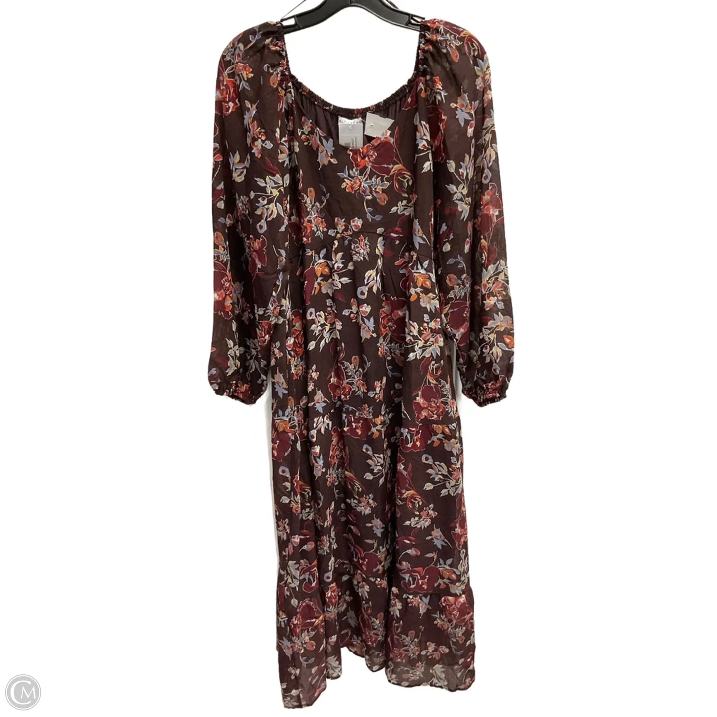 Dress Party Long By Baltic Born In Floral Print, Size: Xl