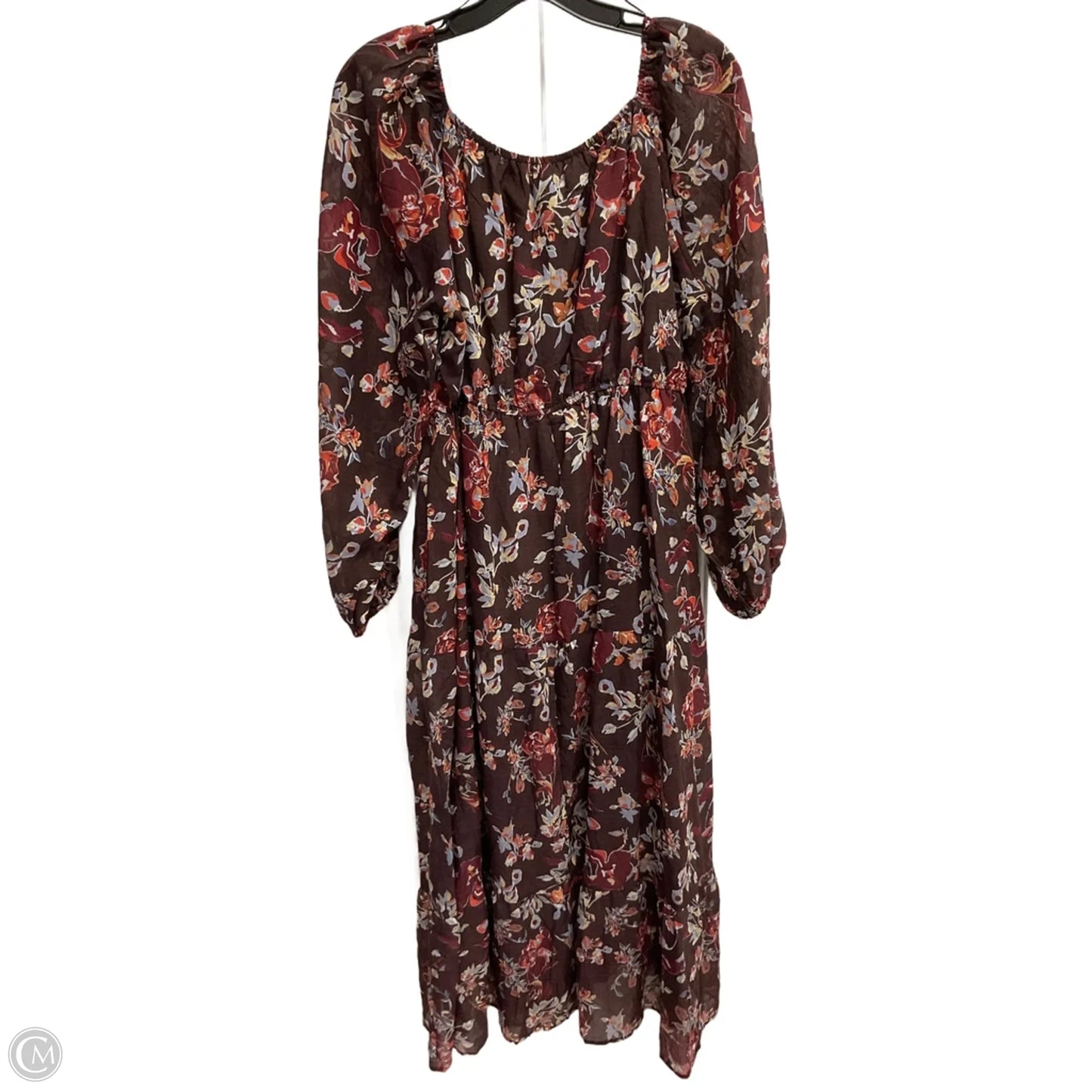 Dress Party Long By Baltic Born In Floral Print, Size: Xl