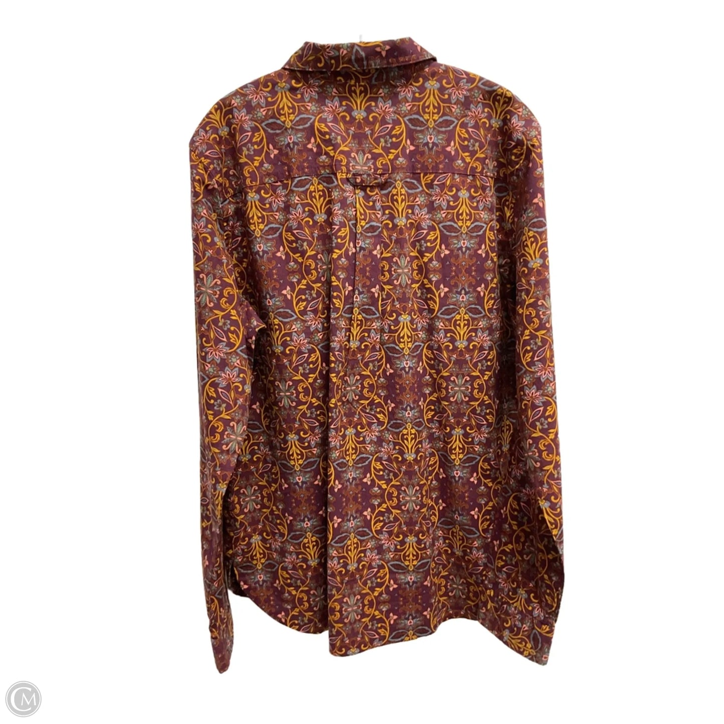 Top Long Sleeve By Duluth Trading In Multi-colored, Size: L