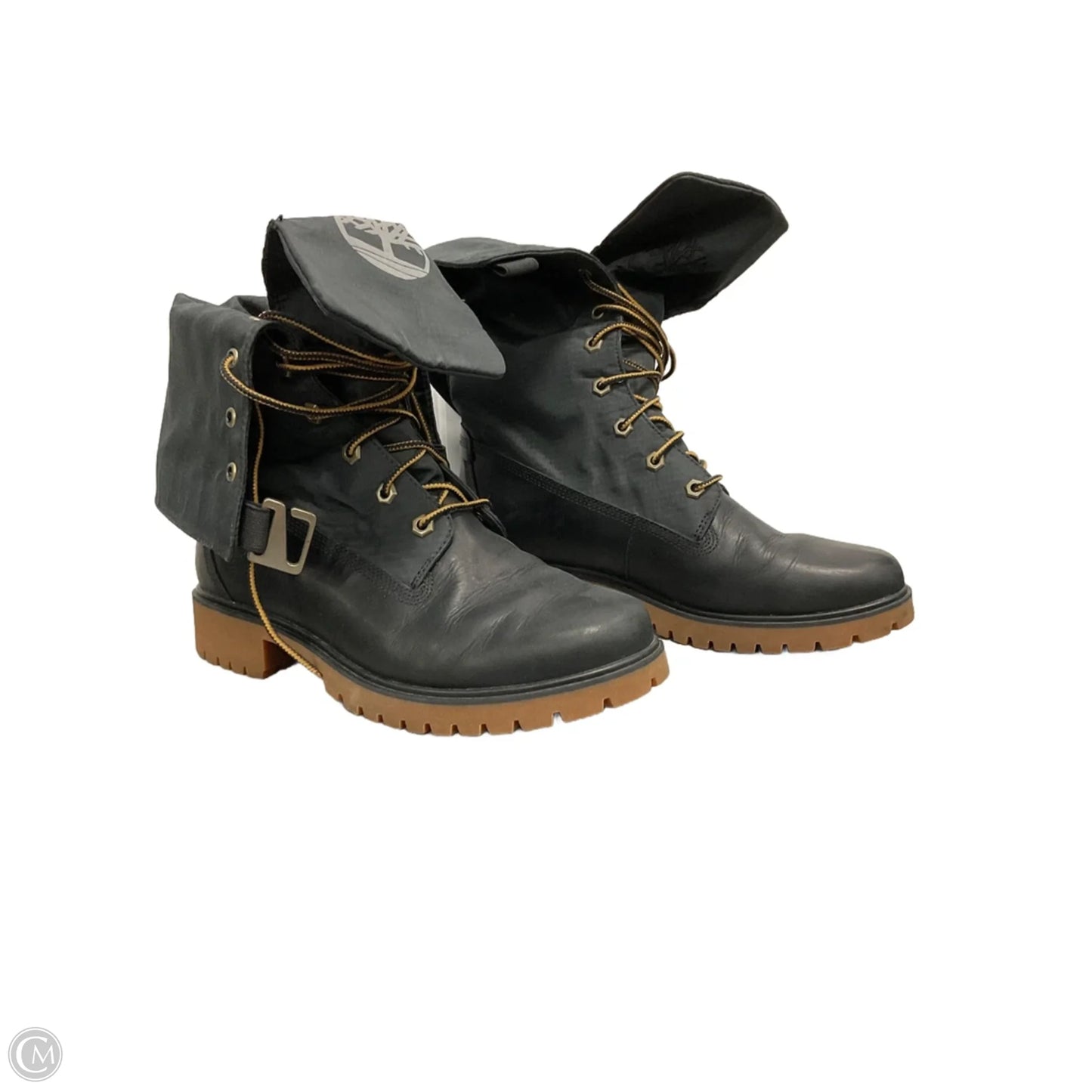 Boots Knee Flats By Timberland In Black, Size: 8.5