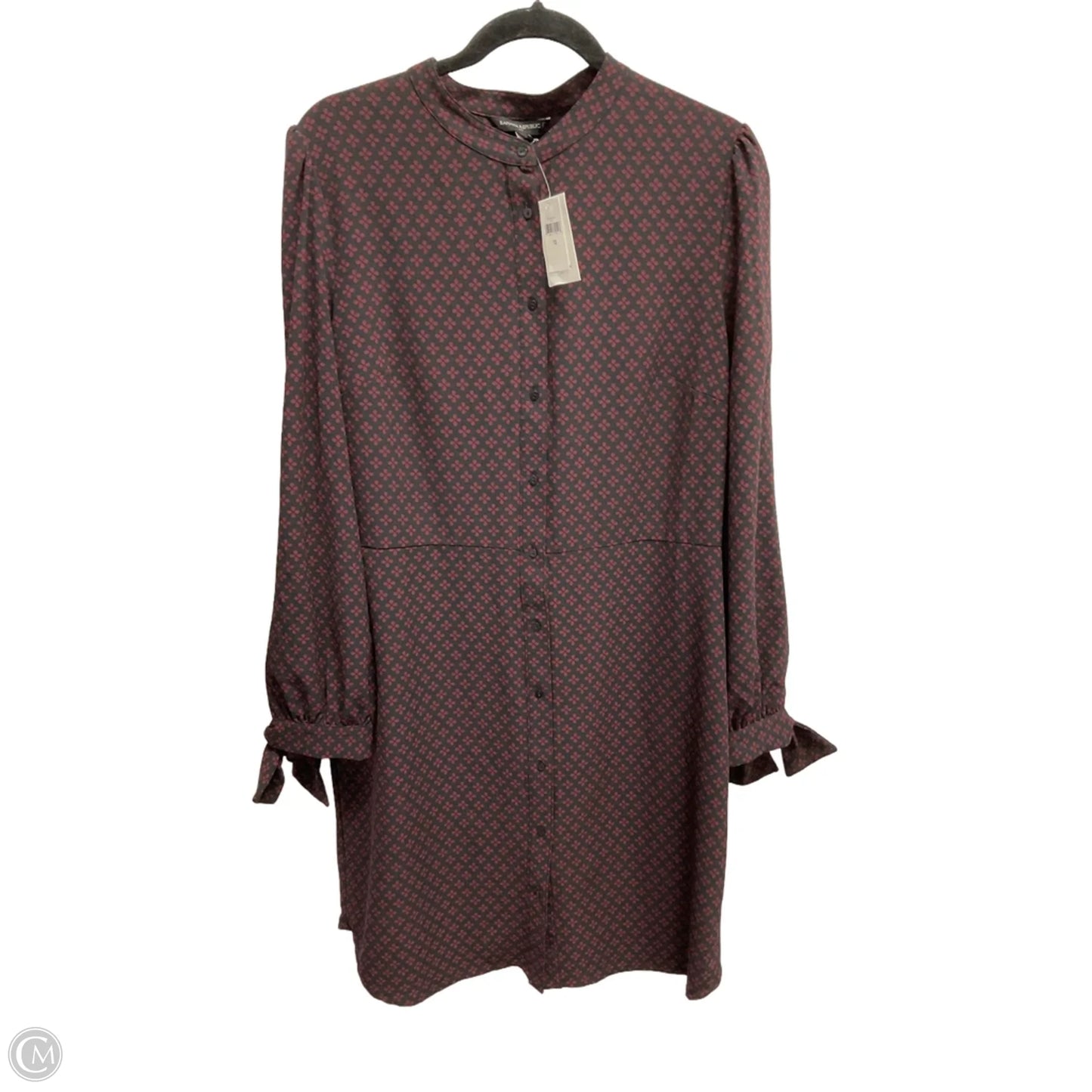 Dress Party Midi By Banana Republic In Navy, Size: L