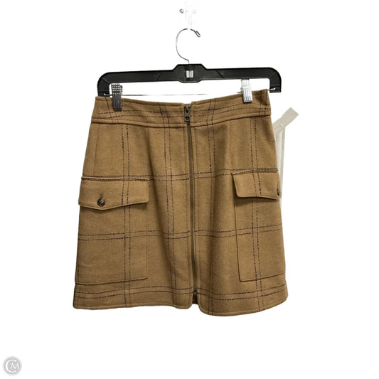 Skirt Mini & Short By Madewell In Brown, Size: 0