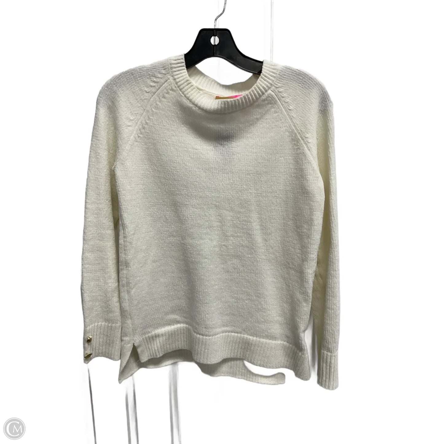 Sweater Designer By Lilly Pulitzer In White, Size: Xxs