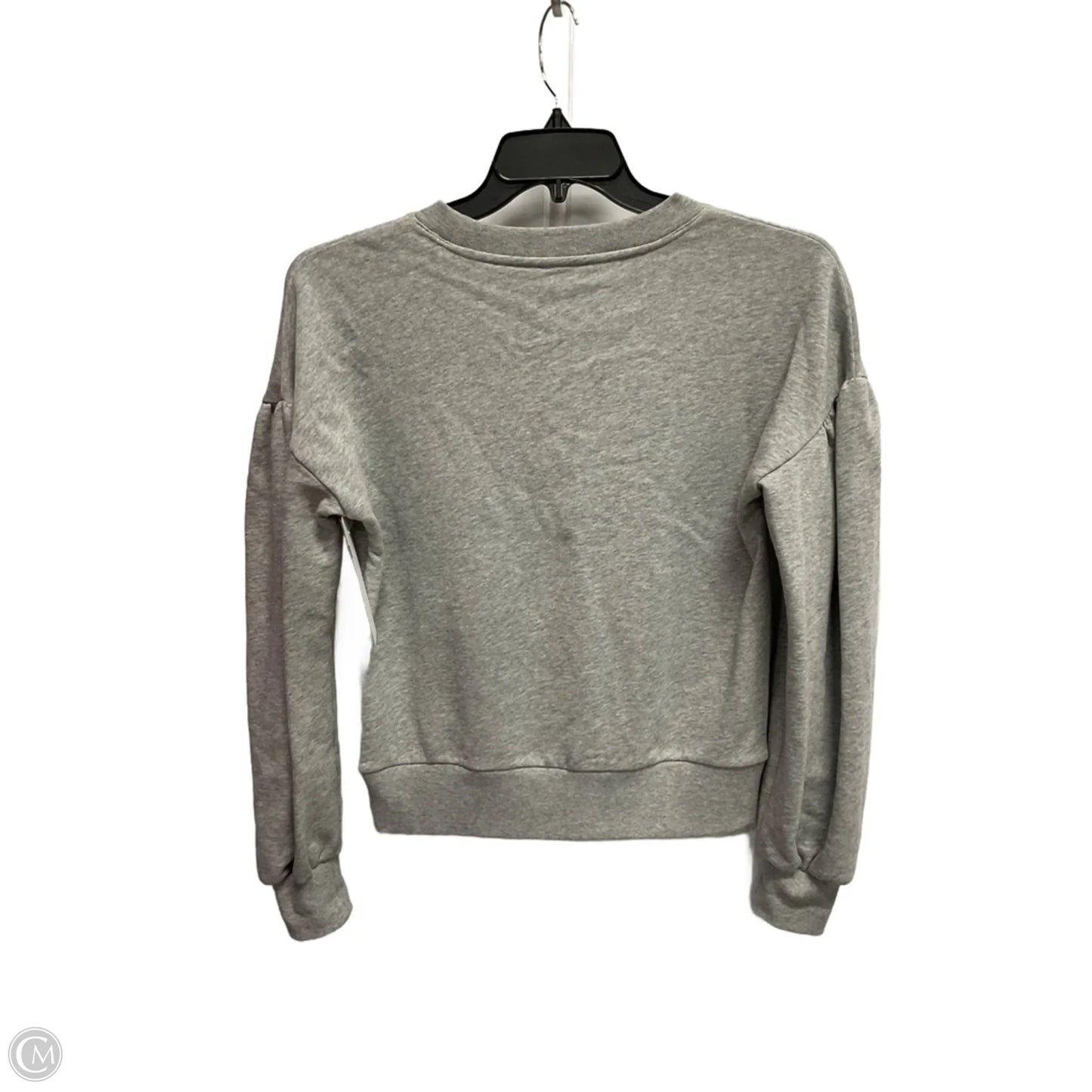 Sweatshirt Designer By Kate Spade In Grey, Size: Xs