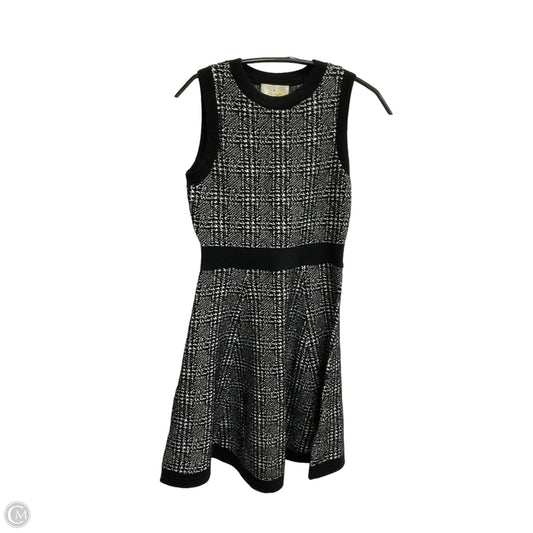 Dress Designer By Kate Spade In Black & White, Size: Xxs