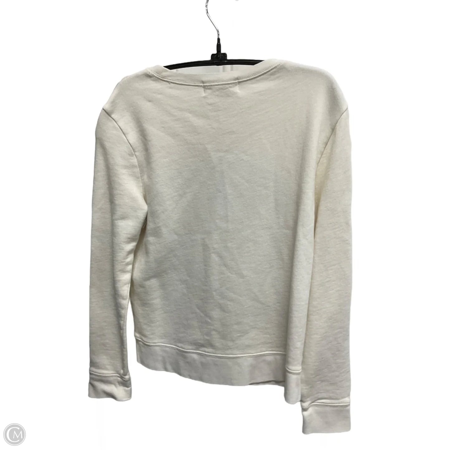 Sweatshirt Designer By Kate Spade In Cream, Size: Xs