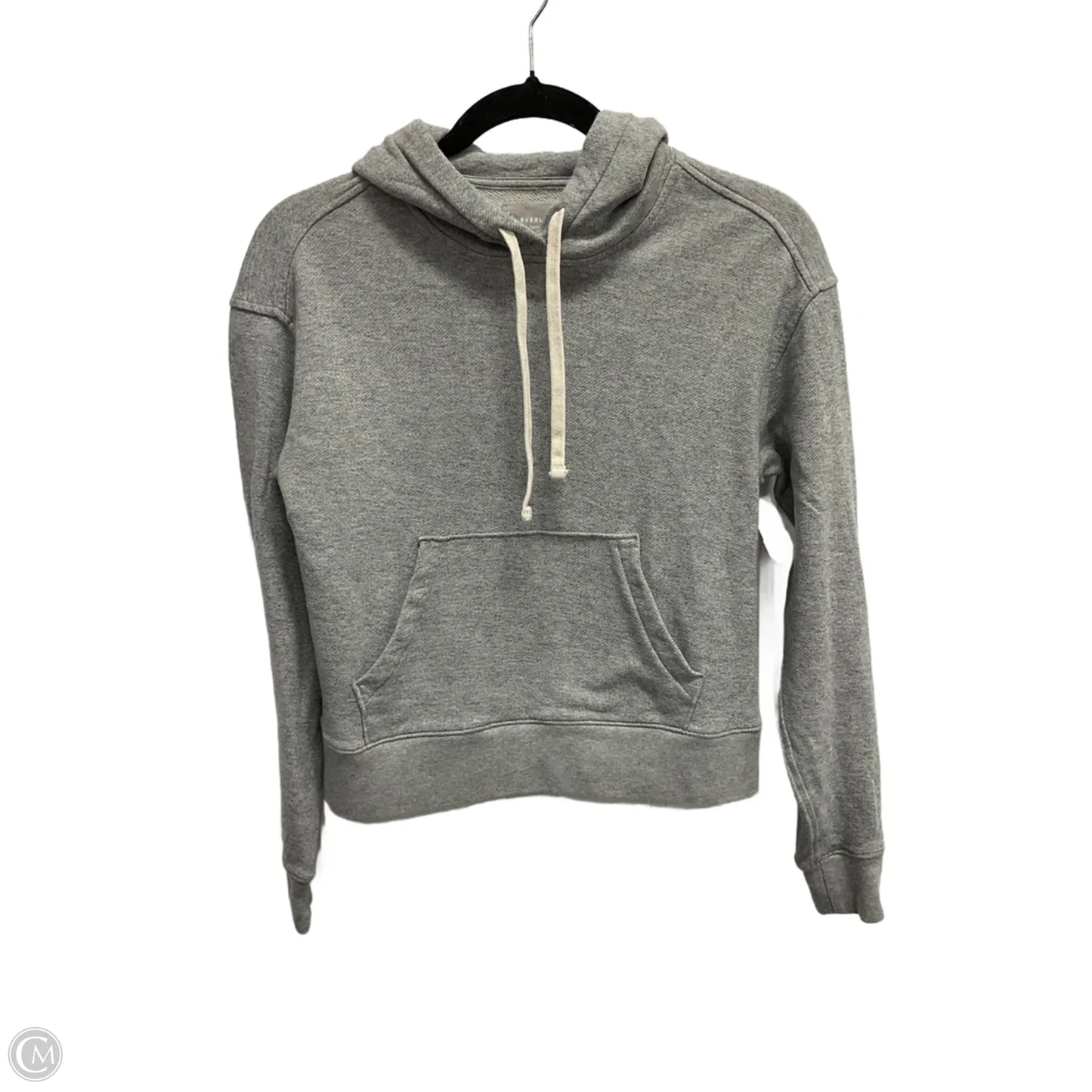Sweatshirt Hoodie By Everlane In Grey, Size: Xs