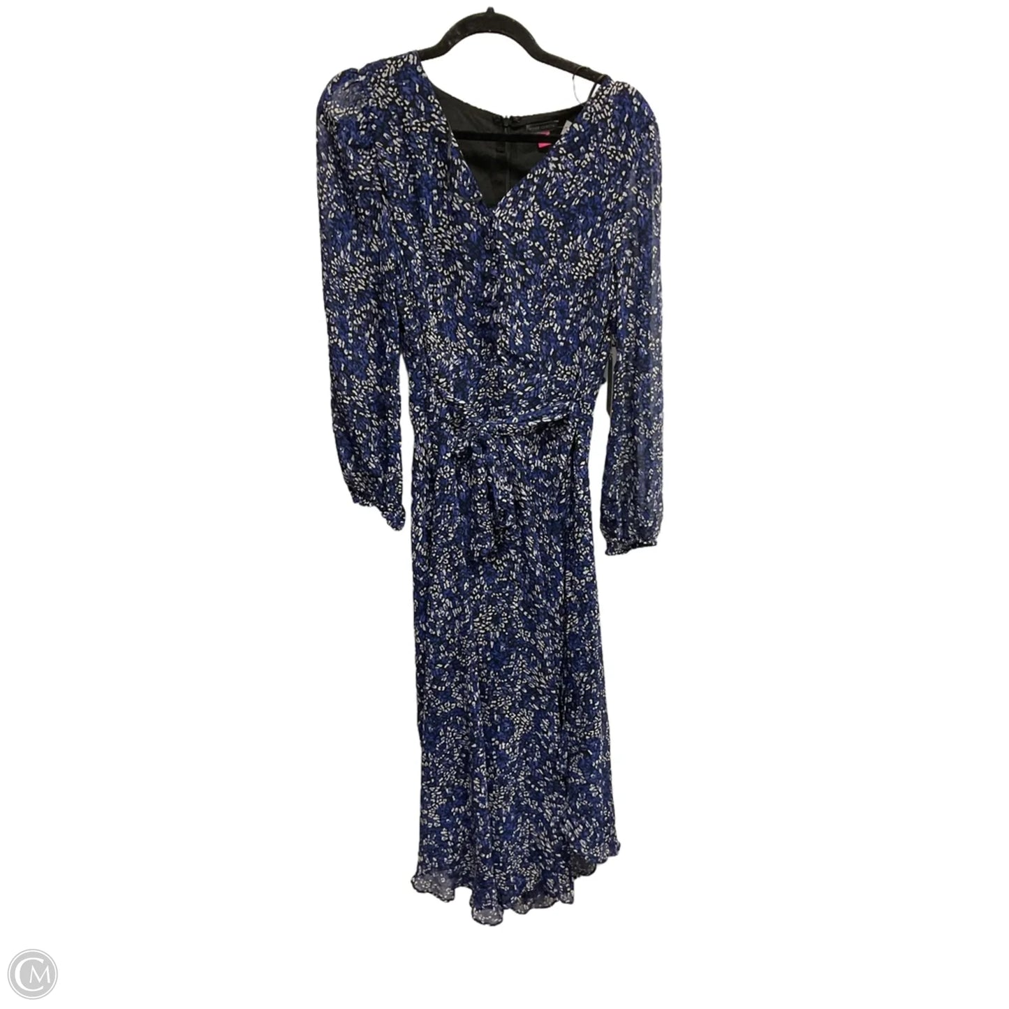 Dress Party Midi By Vince Camuto In Blue, Size: M