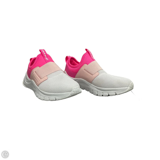 Shoes Sneakers By Love & Sports In Pink & White, Size: 9