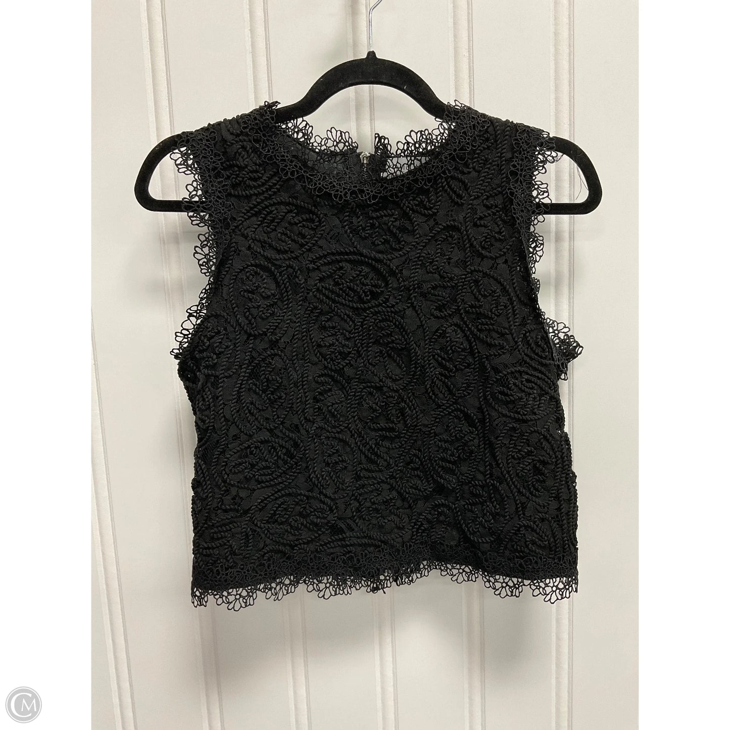 Top Sleeveless By Chicwish In Black, Size: M