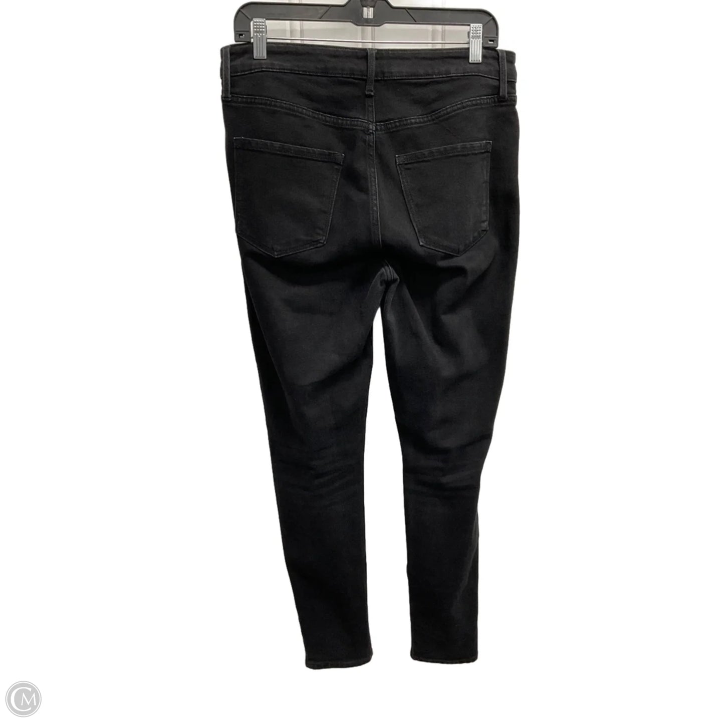 Jeans Skinny By Old Navy In Black Denim, Size: 10l