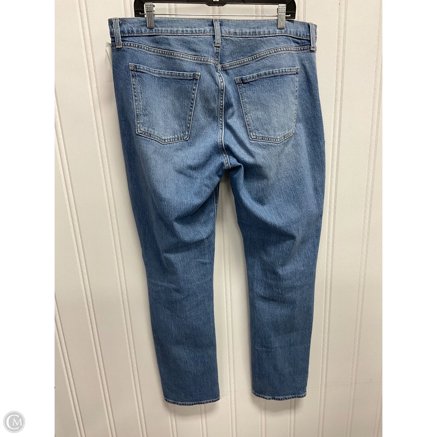 Jeans Boyfriend By Old Navy In Blue Denim, Size: 14l
