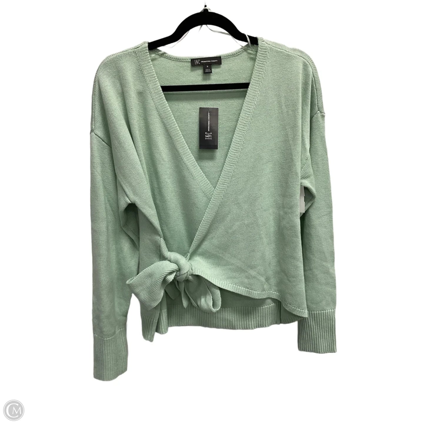 Sweater By Inc In Green, Size: M