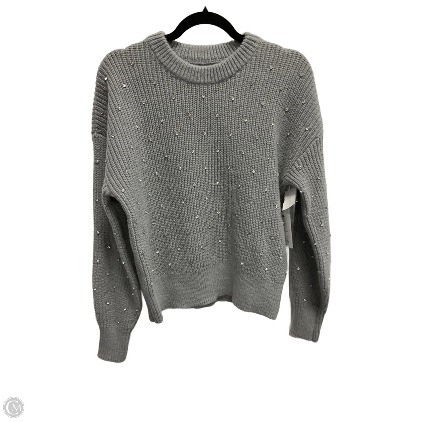 Sweater By Nine West In Grey, Size: M