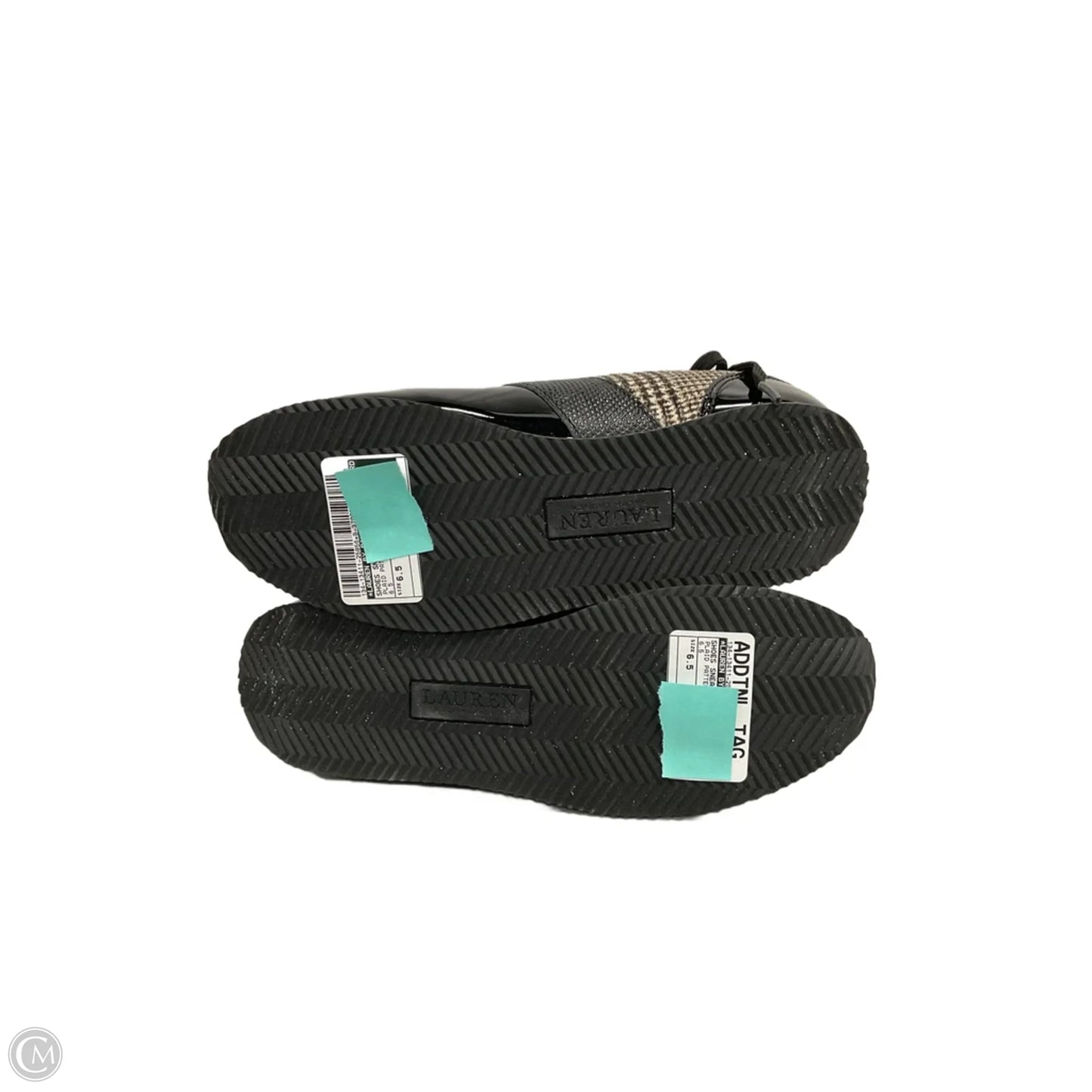 Shoes Sneakers By Lauren By Ralph Lauren In Plaid Pattern, Size: 6.5