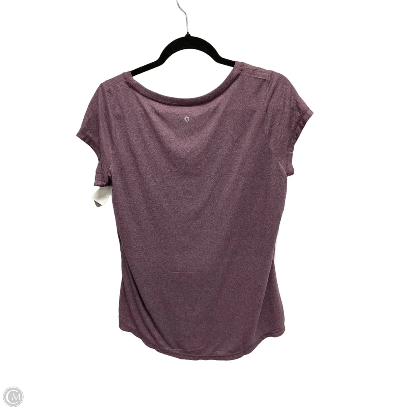 Athletic Top Short Sleeve By Xersion In Purple, Size: L